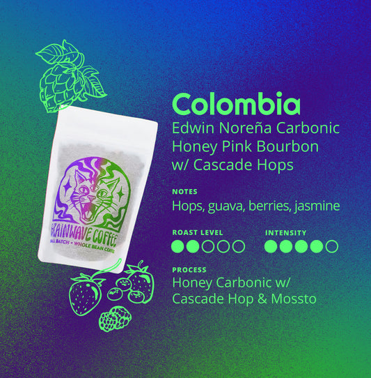 Colombia | Edwin Noreña Carbonic Honey Pink Bourbon w/ Cascade Hops